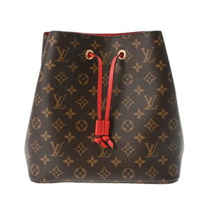 Louis Vuitton Monogram NeoNoe Coquelicot Red Canvas Shoulder Bag